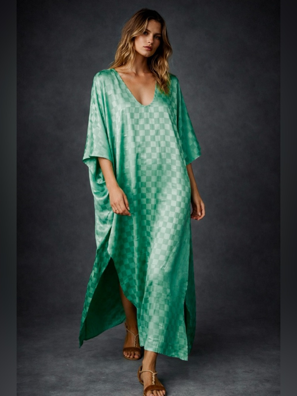 Jen’s Pirate Booty Silk Caftan Resort